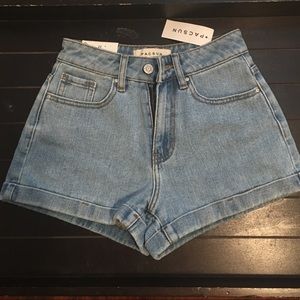 PacSun Medium Indigo Mom Shorts NEVER WORN!